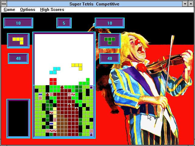 Tetris screenshot 2 for Amiga